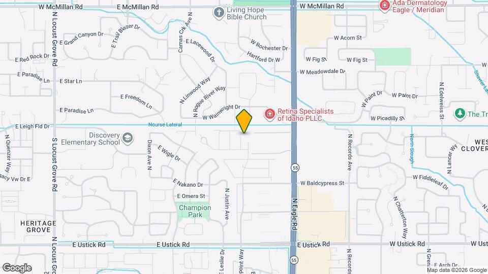 3948 N Chelmsford Ave Map and Location Details