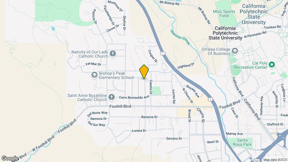 362 N Tassajara Dr Map and Location Details