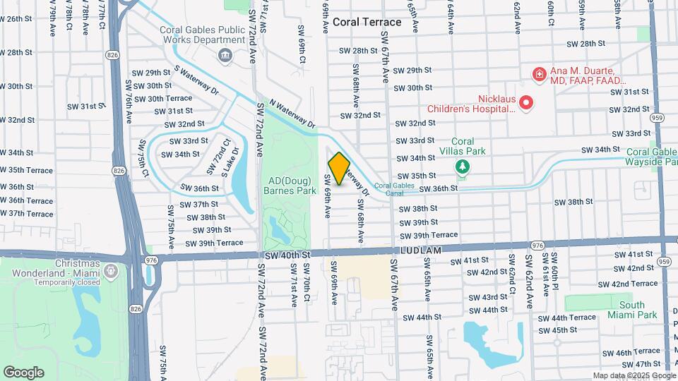 6859 SW 37th St Map and Location Details
