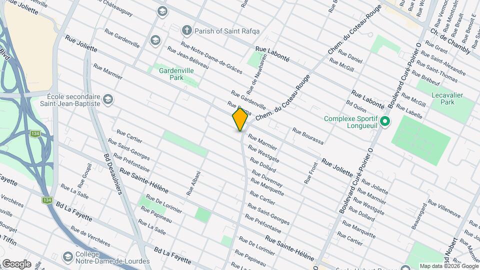 855 Du Côteau-Rouge Ch Map and Location Details