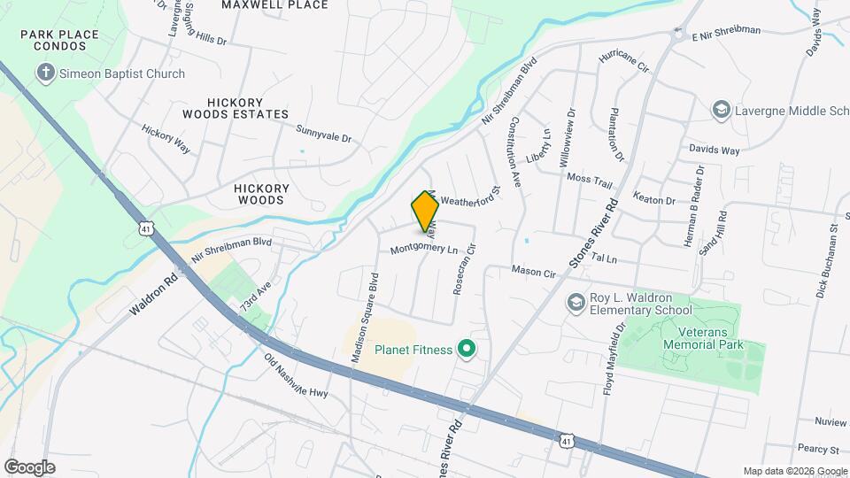 2115 Montgomery Ln Map and Location Details