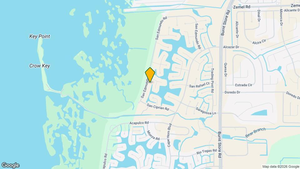 16810 San Edmundo Rd Map and Location Details