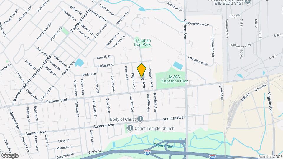 5739 Murray Dr Map and Location Details