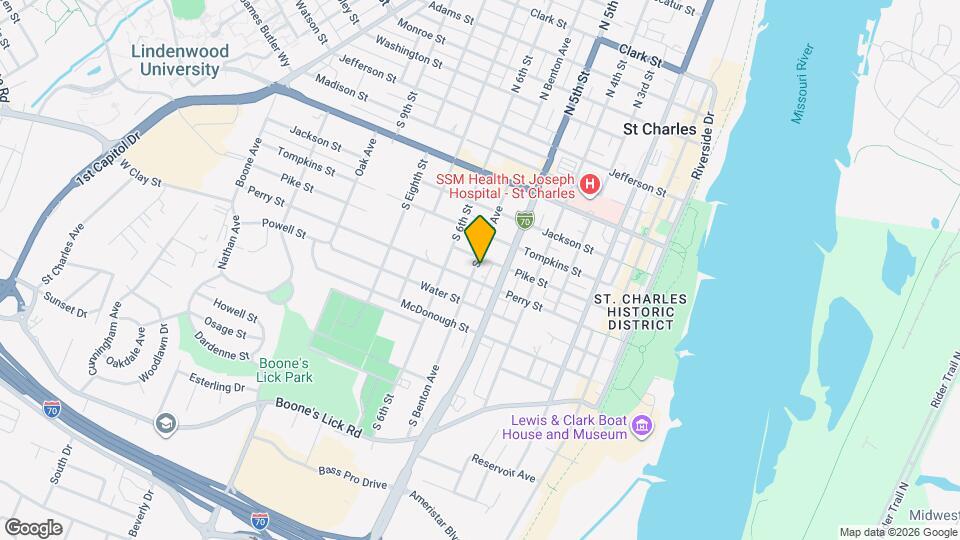 620 S Benton Ave Map and Location Details