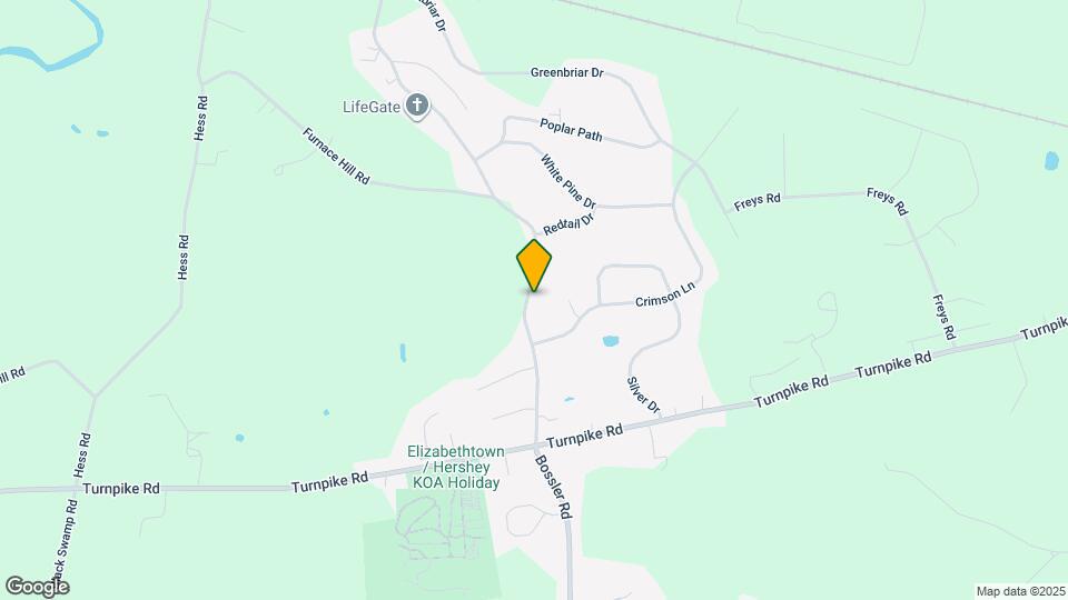 5309 Bossler Rd Mapa y Detalles de la Ubicación