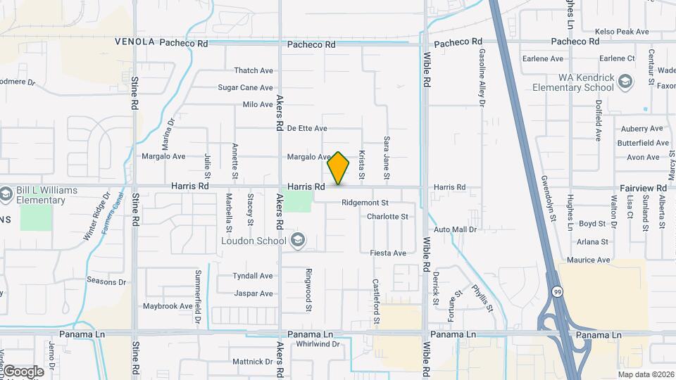 3713 Harris Rd Map and Location Details