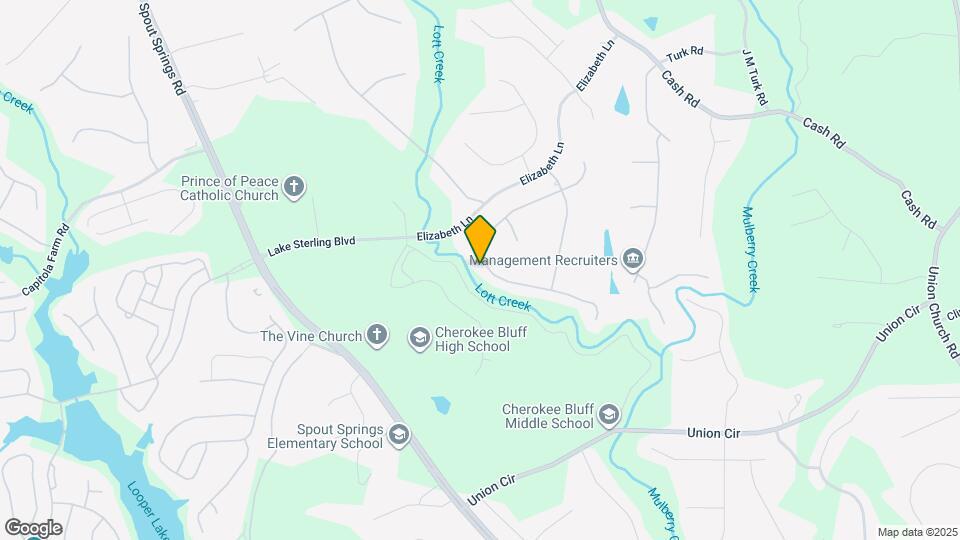 5514 Chestnut Creek Ln Map and Location Details