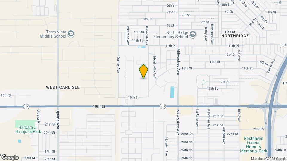 1711 Norwich Ave Mapa y Detalles de la Ubicación