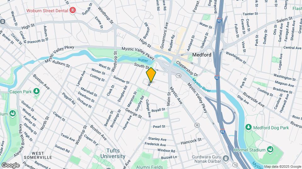 40 Walnut St, Unit 1 Map and Location Details