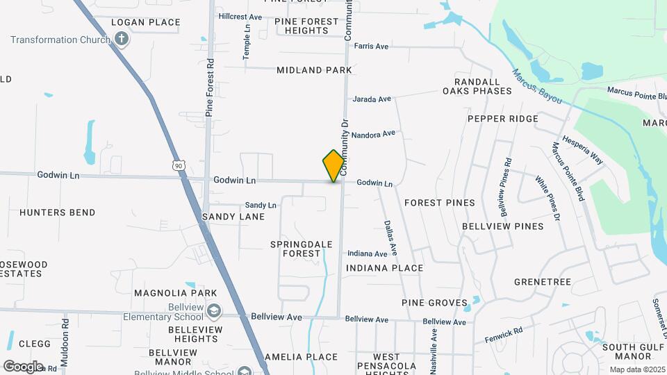 3005 Godwin Ln Map and Location Details