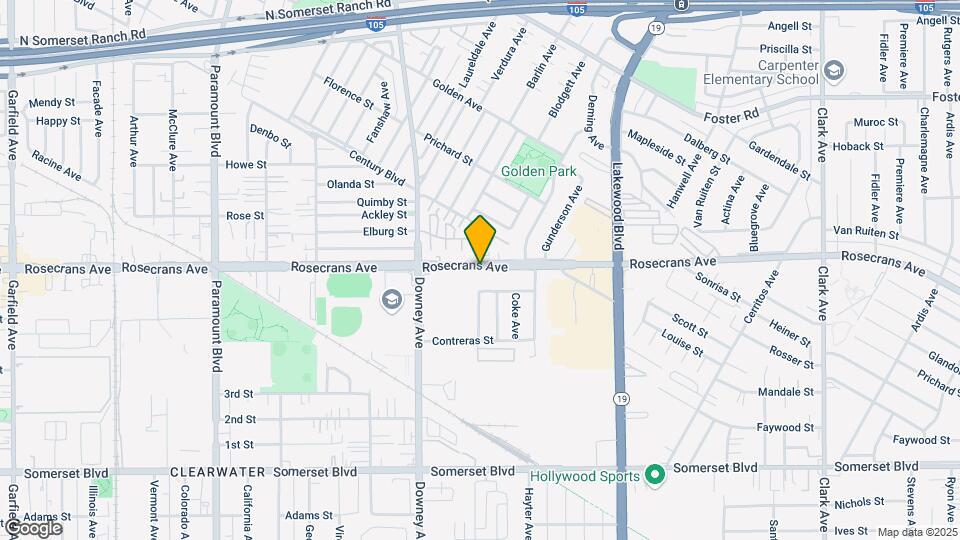 8614 Rosecrans Ave Map and Location Details