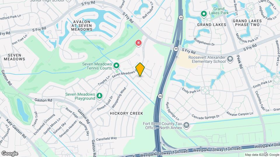 23202 Prairie Lily Ln Map and Location Details