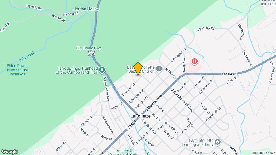 509 E Forrest St Map and Location Details