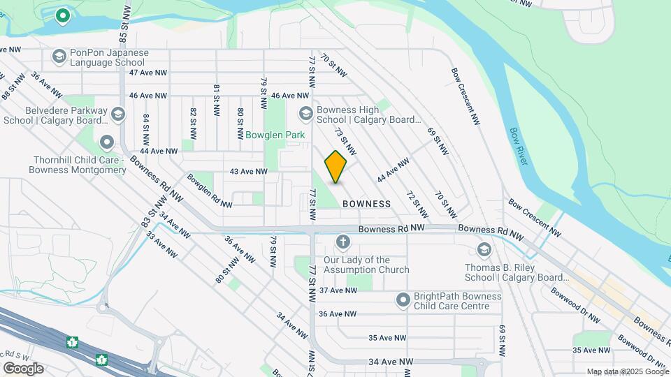 4323 75 St NW Map and Location Details