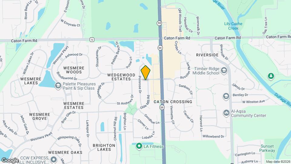 2109 Olde Mill Rd Map and Location Details