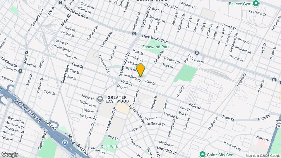 4731 Woodside St Map and Location Details