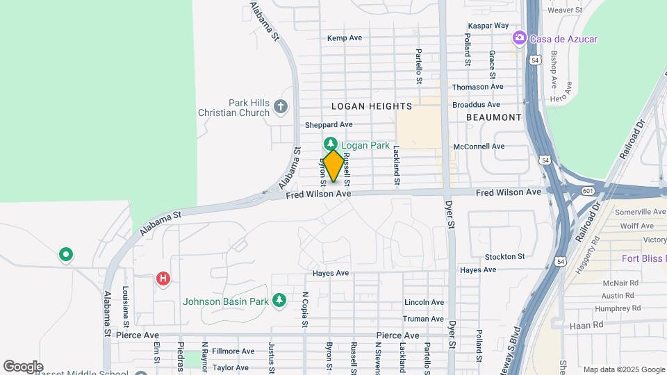 3515 Fred Wilson Ave Map and Location Details