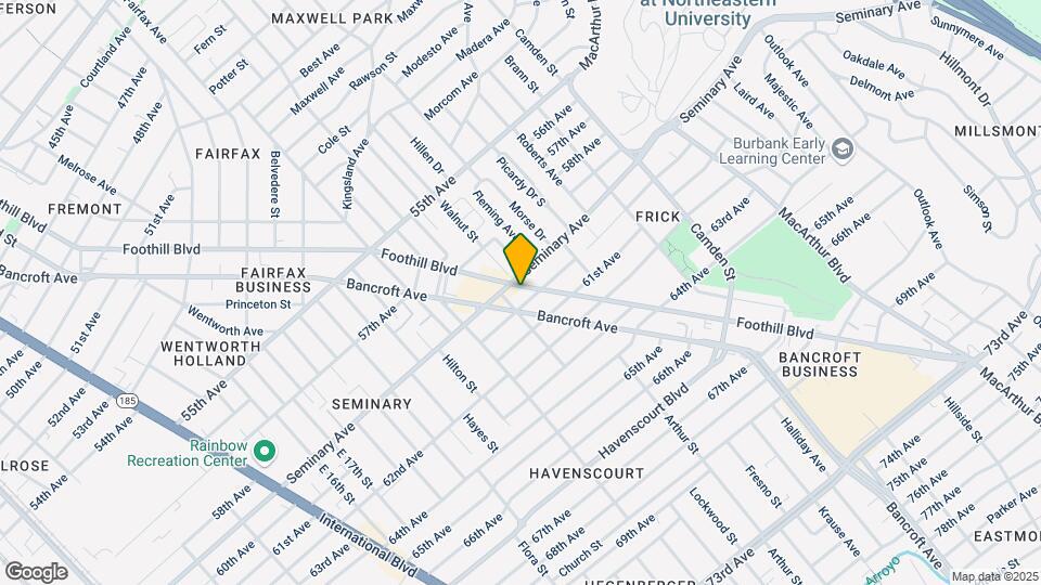 5915 Foothill Blvd Map and Location Details