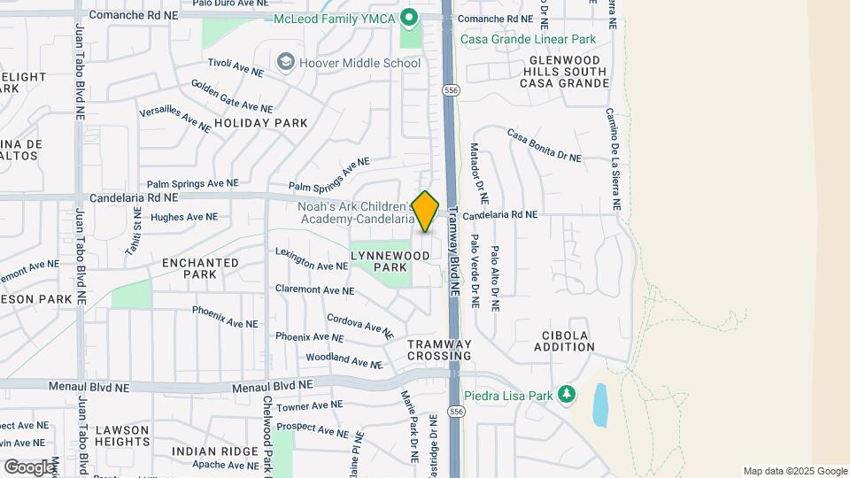 2820 Enebro St NE Map and Location Details