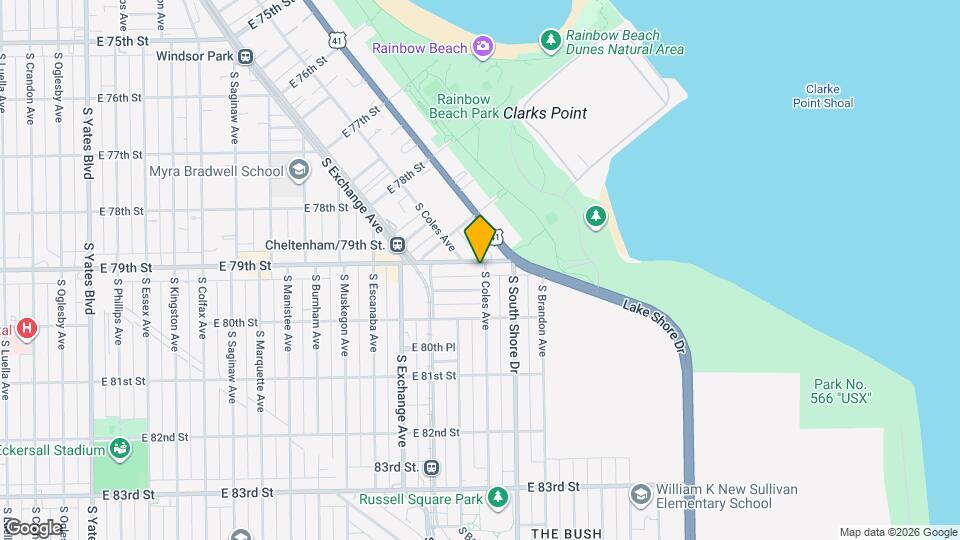 3053 E 79th St Map and Location Details
