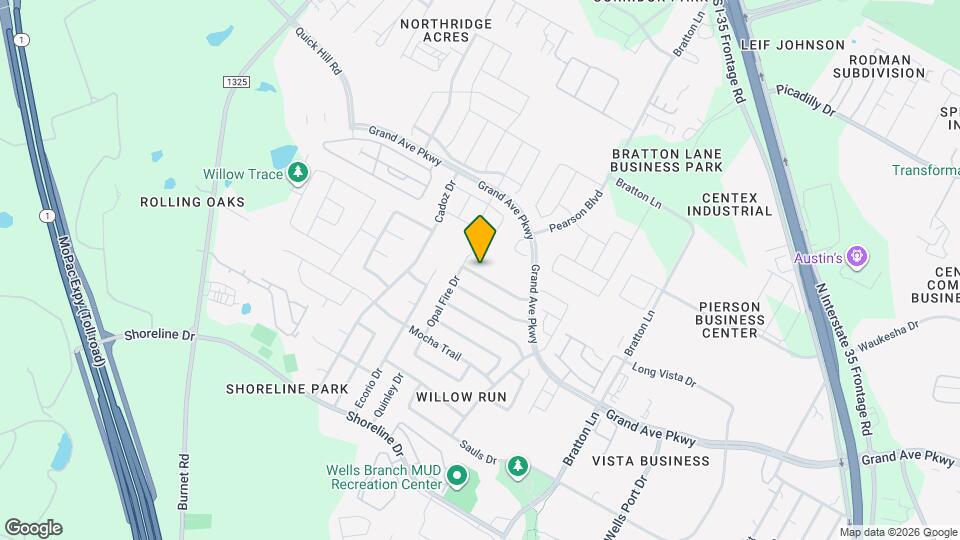 3604 Roller Crossing Map and Location Details