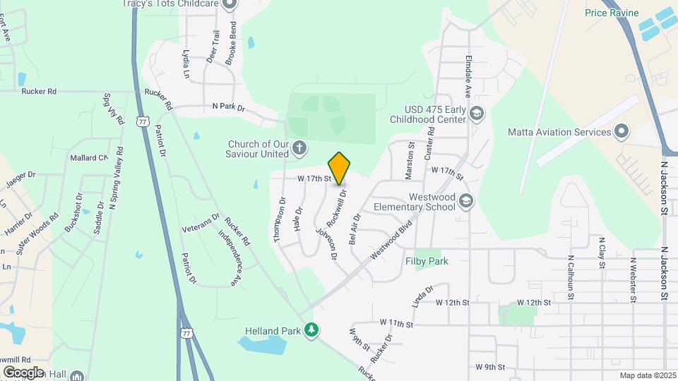 1600 Rockwell Dr Map and Location Details