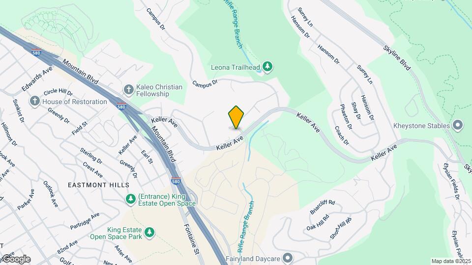 480 Canyon Oaks Dr Map and Location Details