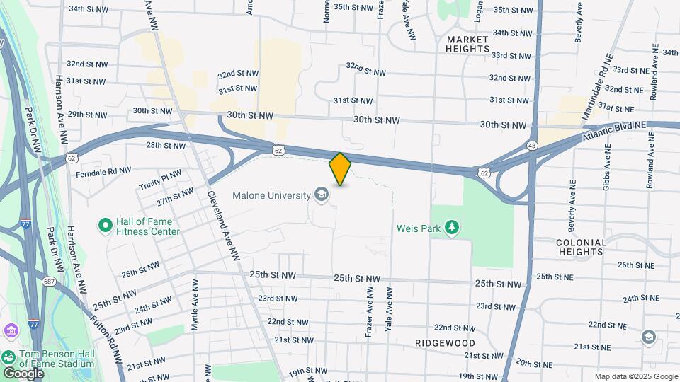 515-M 25th St NW Mapa y Detalles de la Ubicación