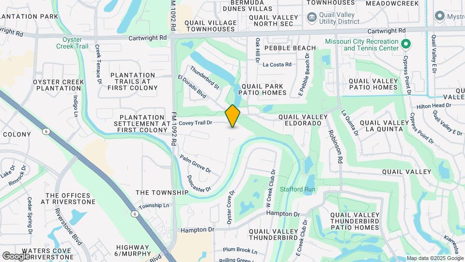 3403 Covey Trail Dr Map and Location Details