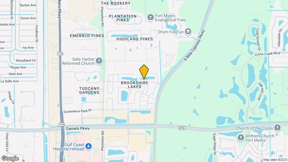 13100 Brookshire Lake Blvd Map and Location Details