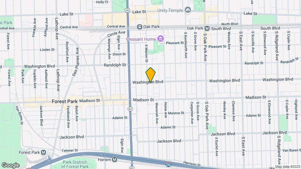 1035-1045 Washington Blvd Map and Location Details