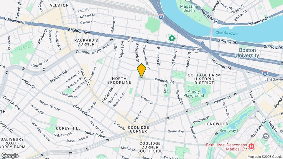 277 Freeman St Map and Location Details