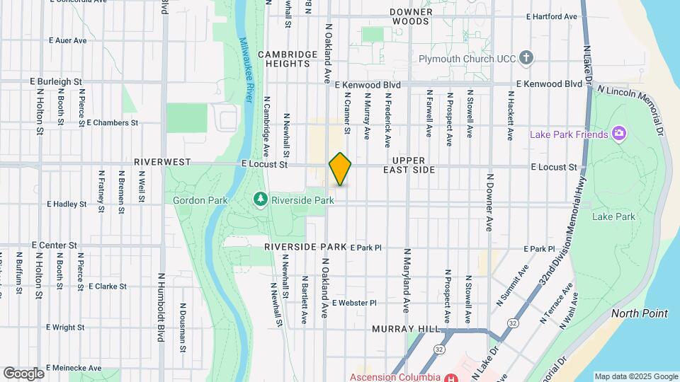 2819 N Cramer St Map and Location Details