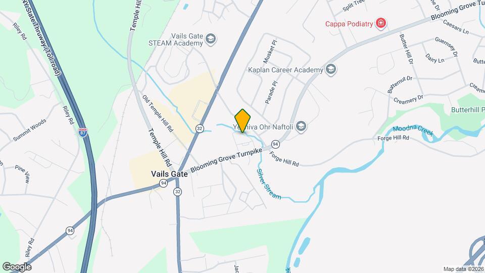 810 Blooming Grove Turnpike Map and Location Details