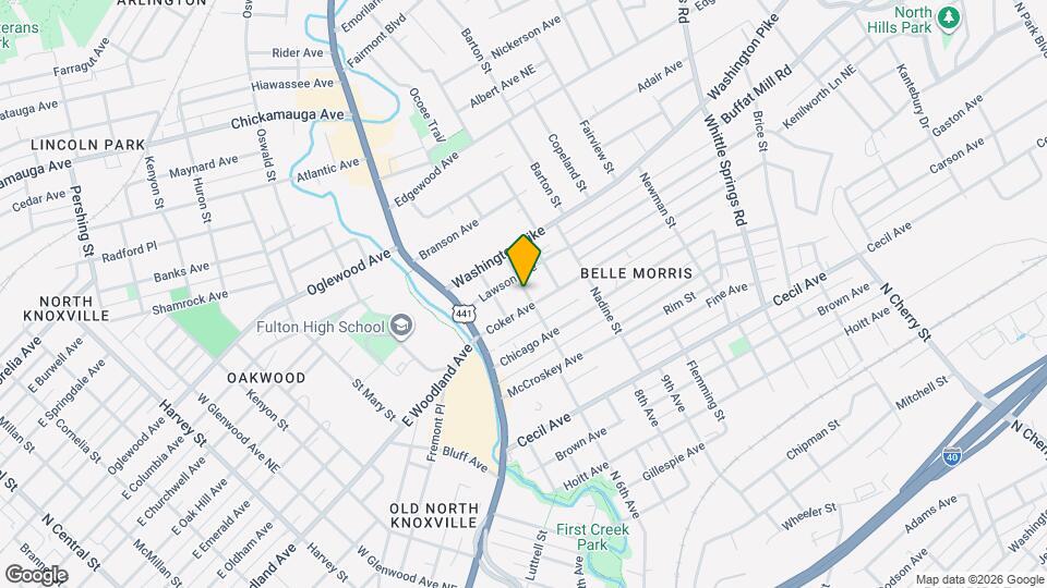 2403 Howard St Map and Location Details