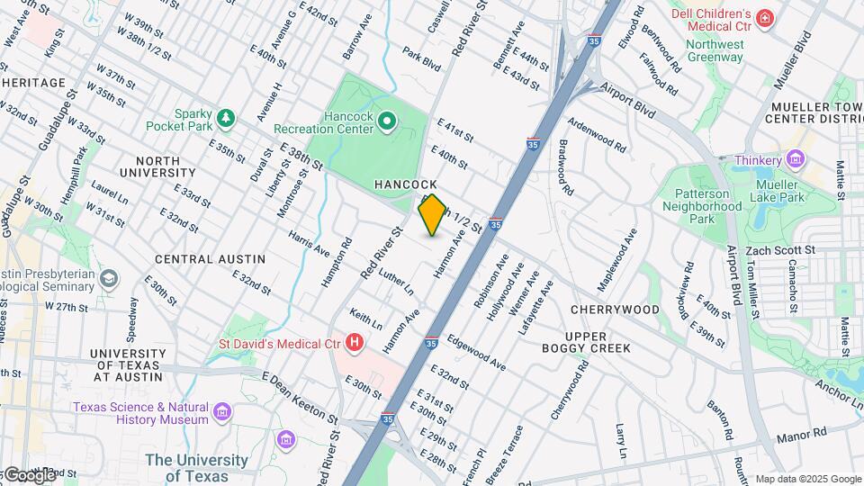 918 E 37th St Map and Location Details