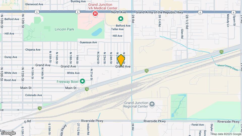 2541 Grand Ave Mapa y Detalles de la Ubicación