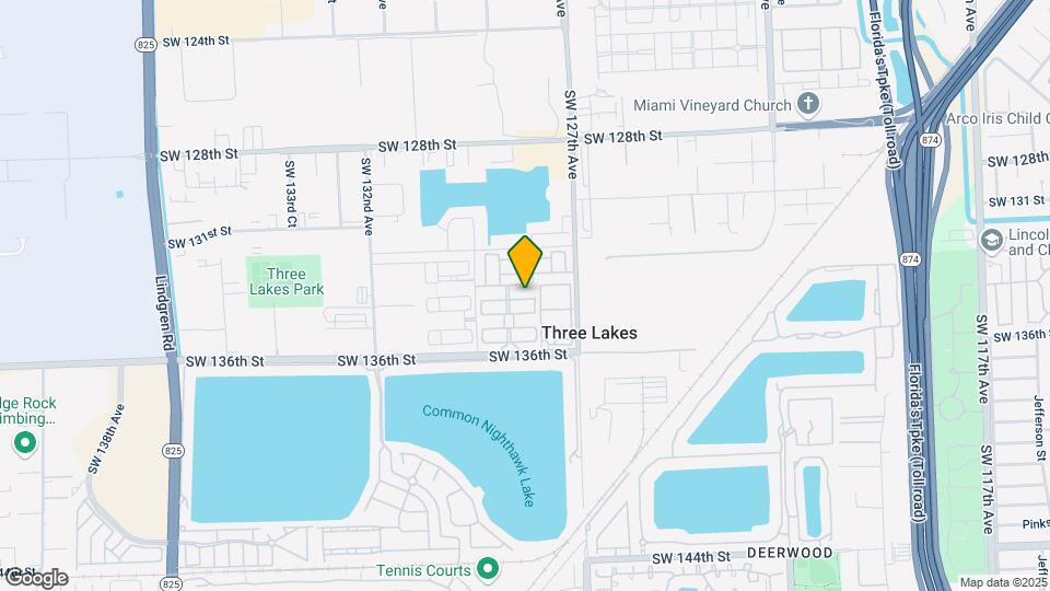12813 SW 134th St Map and Location Details