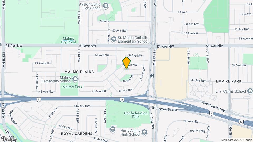 11204-11248 48 Ave NW Map and Location Details