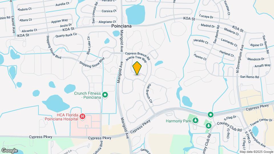 411 Tamarind Parke Ln Map and Location Details