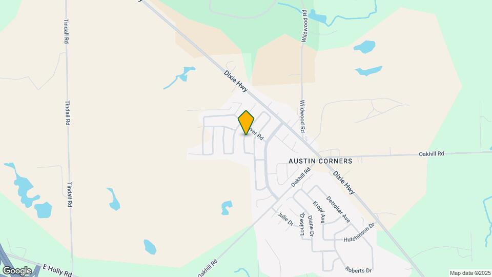 6588 N Hampshire Dr Mapa y Detalles de la Ubicación