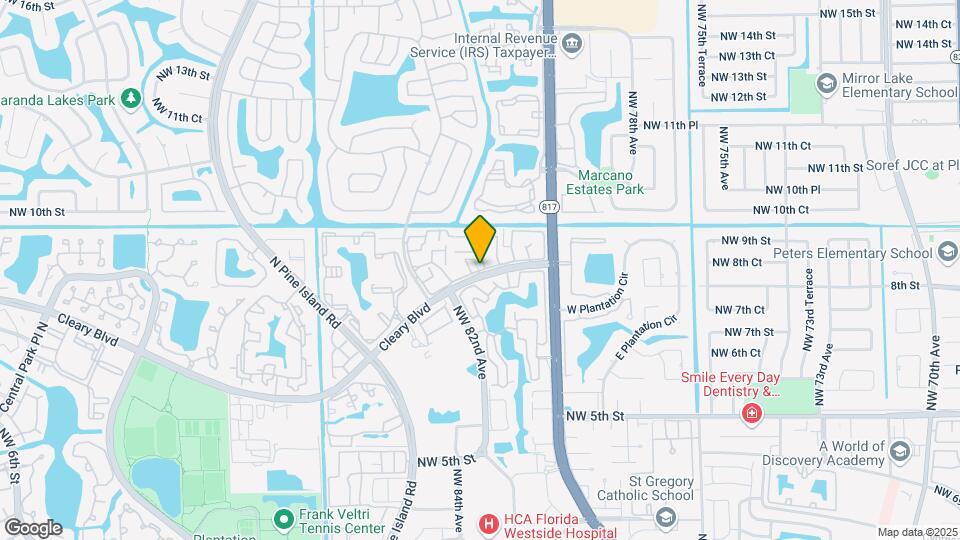 8183 NW 8th Mnr, Unit 9 Map and Location Details