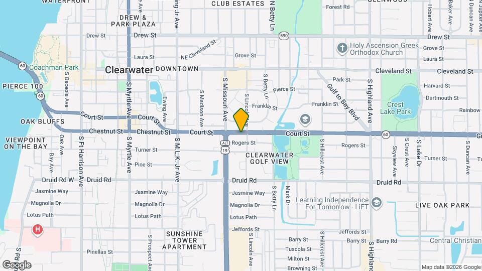 1221 Court St Mapa y Detalles de la Ubicación