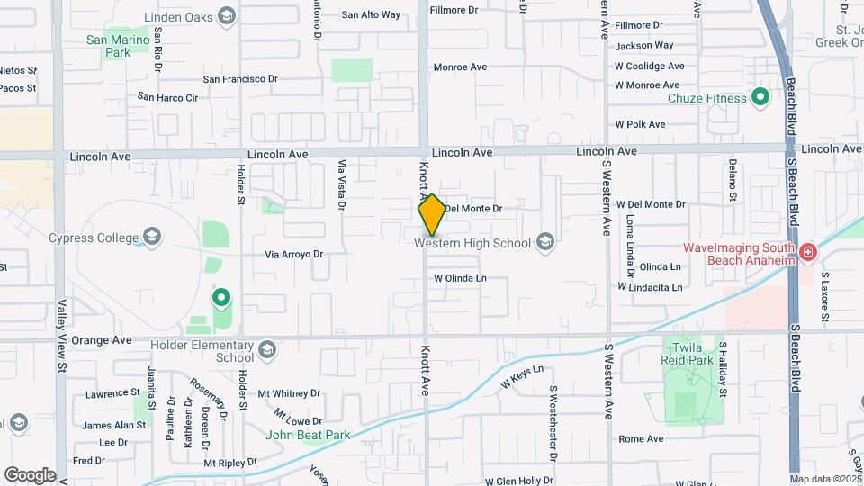 234 S Knott Ave Mapa y Detalles de la Ubicación