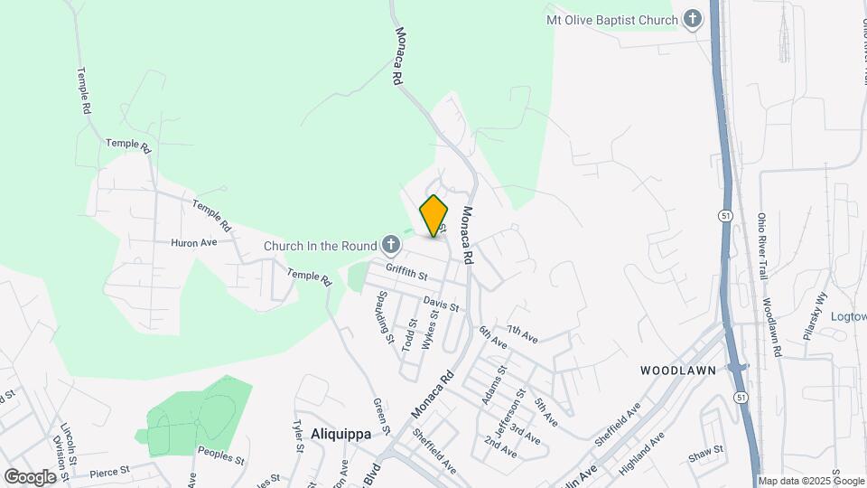 709 Dale St, Unit 2 Map and Location Details