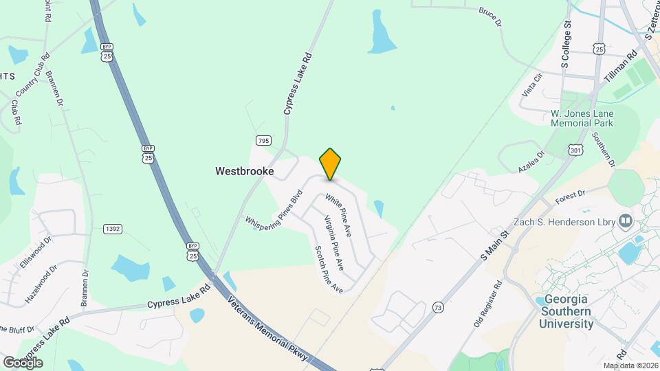 9028 Whispering Pines Blvd Map and Location Details