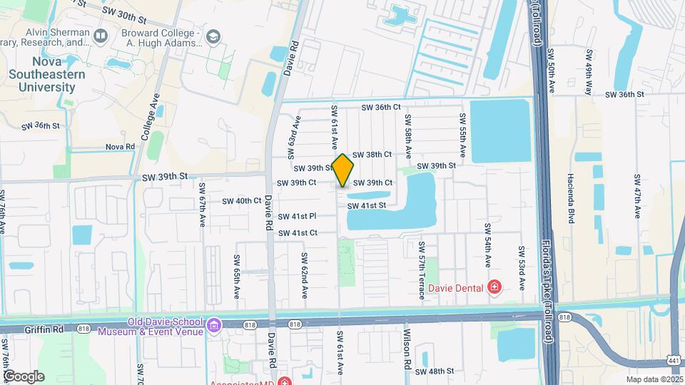 4030 SW 61st Ave Map and Location Details