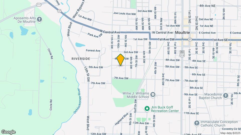 933 5th Ave SW Map and Location Details