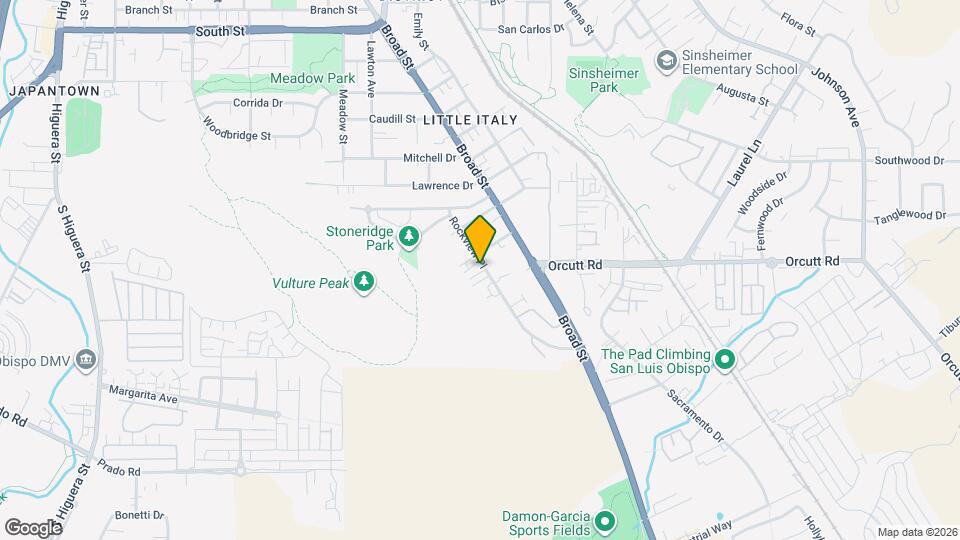 3059 Rockview Pl Map and Location Details