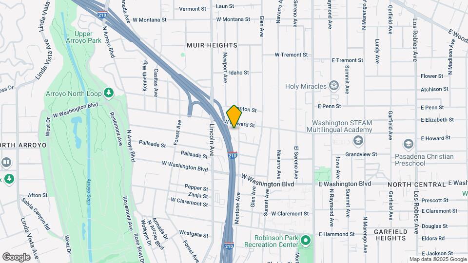 1545 Mentone Ave Map and Location Details